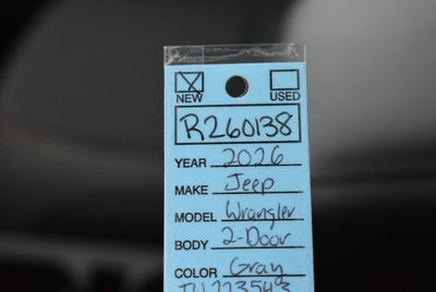 2026 Jeep Wrangler Sport