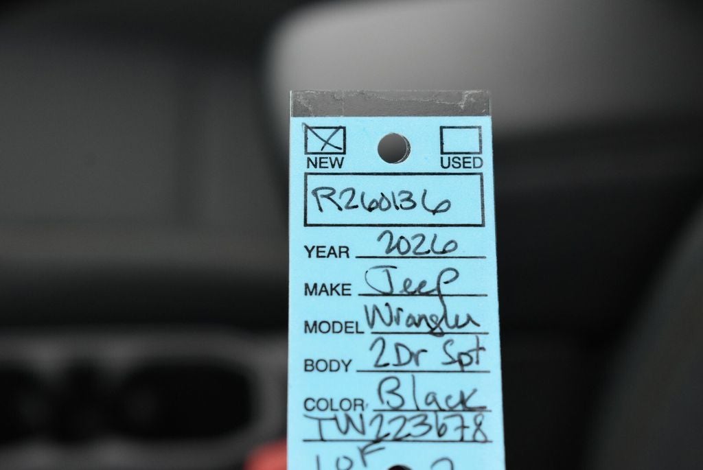 2026 Jeep Wrangler Sport