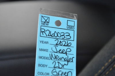 2026 Jeep Wrangler Willys