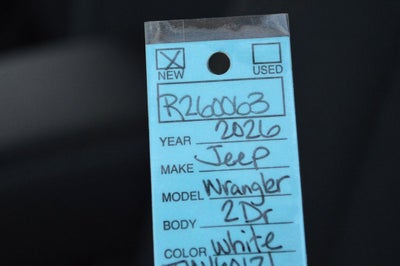 2026 Jeep Wrangler Sport