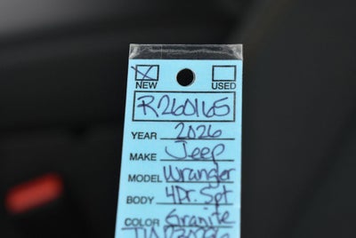 2026 Jeep Wrangler Sport