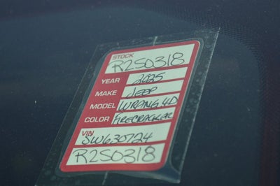 2025 Jeep Wrangler Sport S