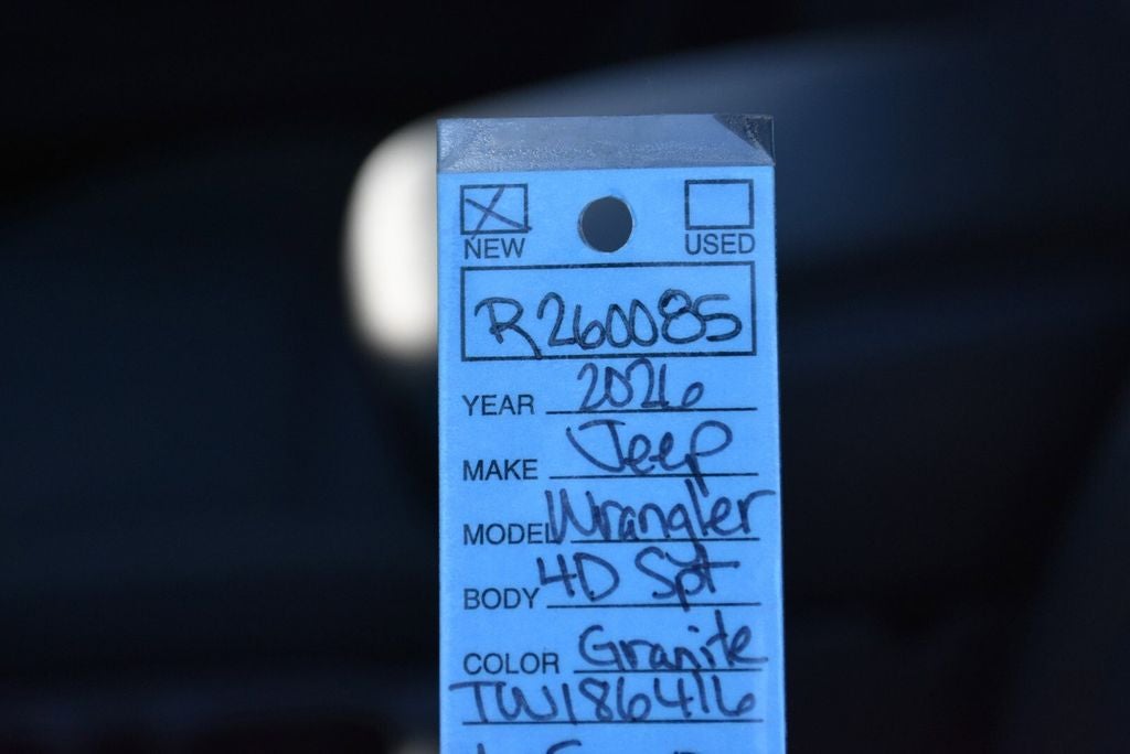 2026 Jeep Wrangler Willys