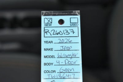 2026 Jeep Wrangler Willys