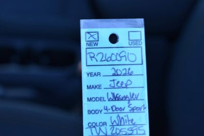 2026 Jeep Wrangler Willys