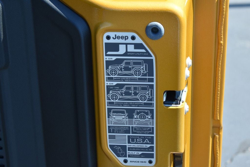 2026 Jeep Wrangler Sport S