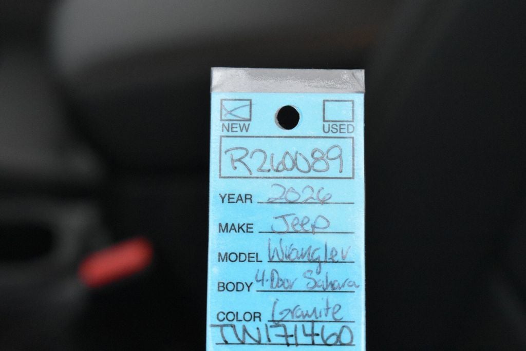 2026 Jeep Wrangler Sahara