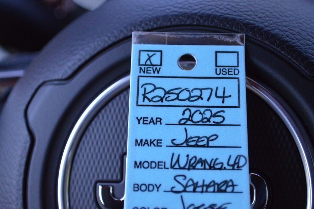 2025 Jeep Wrangler Sahara