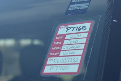 2024 Jeep Wrangler Sahara