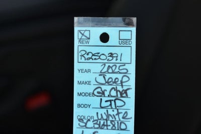 2025 Jeep Grand Cherokee Limited