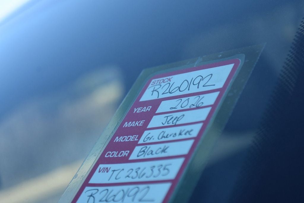 2026 Jeep Grand Cherokee Limited