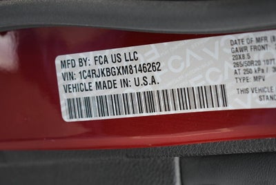 2021 Jeep Grand Cherokee L Limited