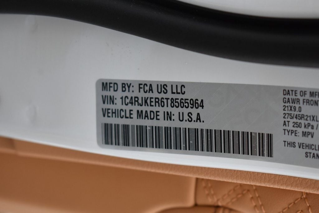 2026 Jeep Grand Cherokee L Summit