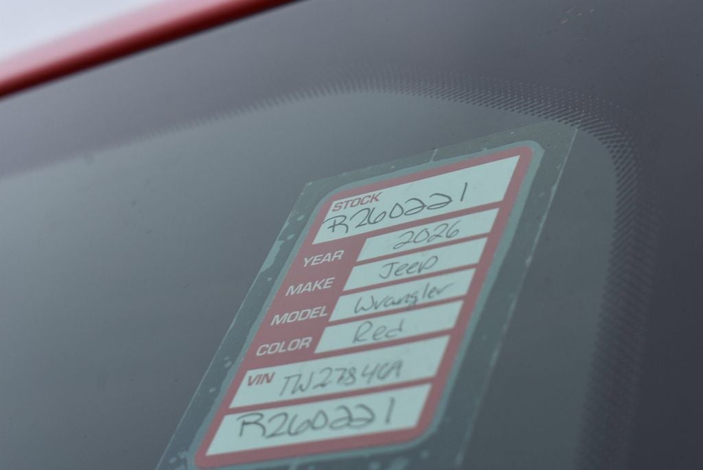 2026 Jeep Wrangler Rubicon X