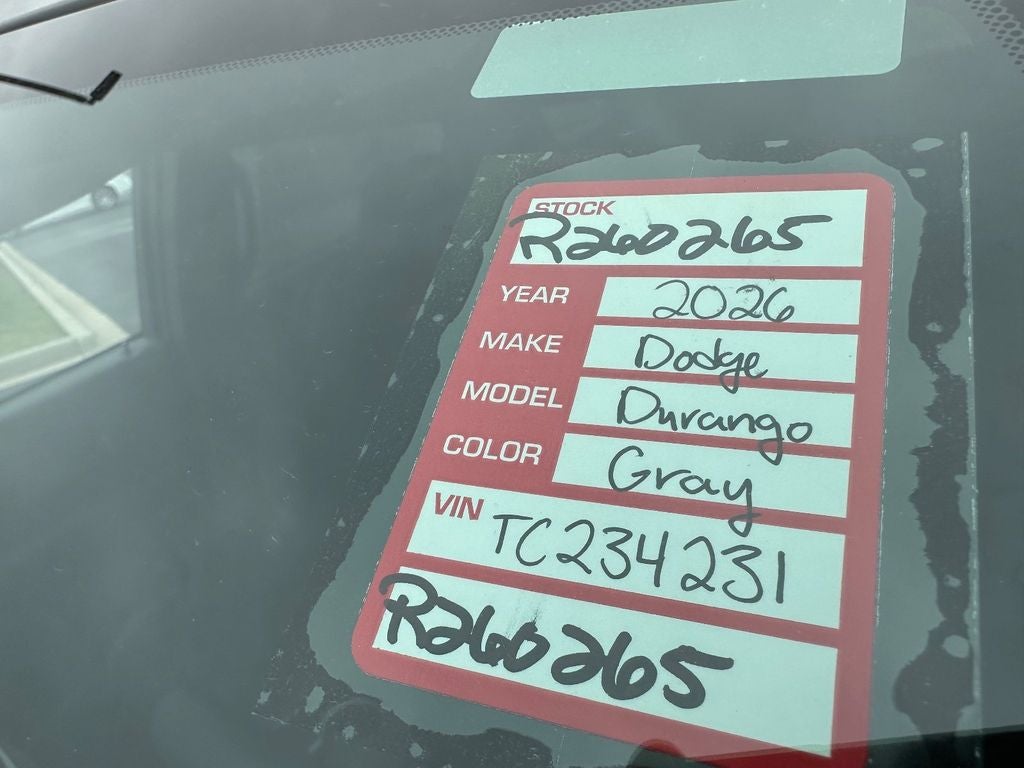 2026 Dodge Durango GT Plus HEMI V8
