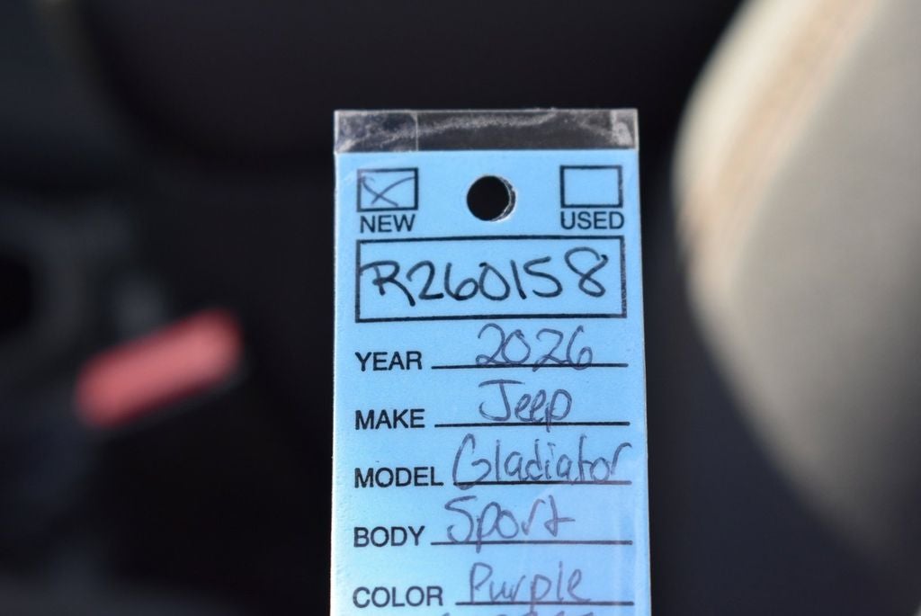 2026 Jeep Gladiator Sport S