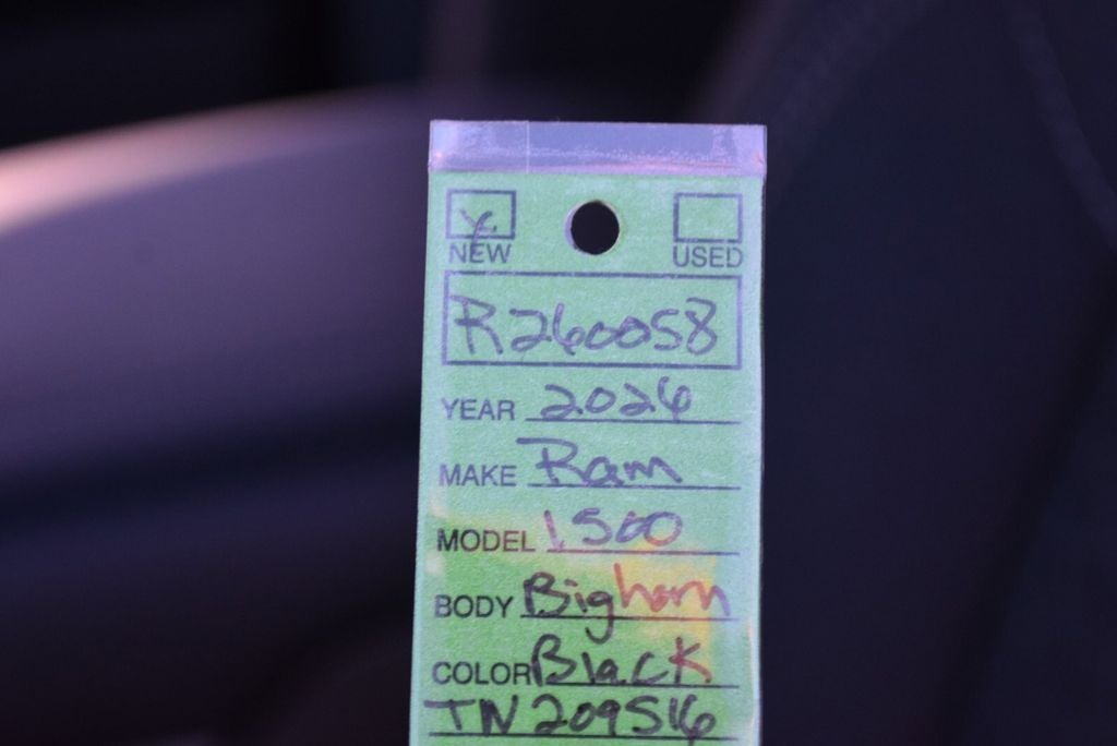 2026 RAM 1500 Big Horn/Lone Star