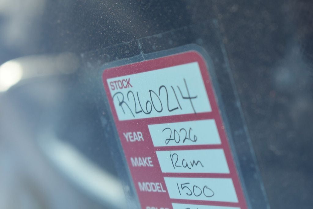 2026 RAM 1500 Big Horn/Lone Star