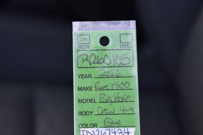 2026 RAM 1500 Big Horn/Lone Star