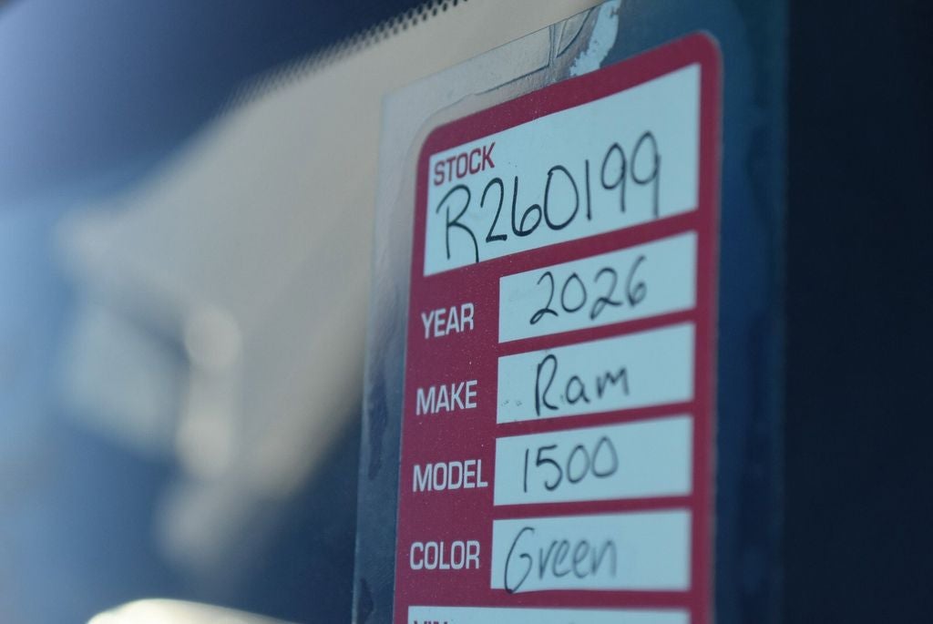 2026 RAM 1500 Big Horn/Lone Star