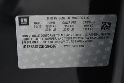 2016 Chevrolet Malibu LS 1LS