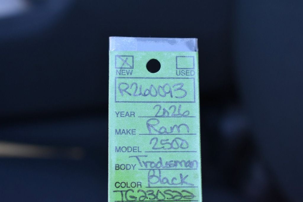 2026 RAM 2500 Tradesman