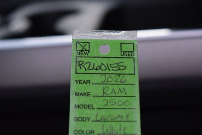 2026 RAM 2500 Laramie