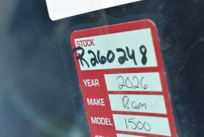 2026 RAM 1500 Big Horn/Lone Star