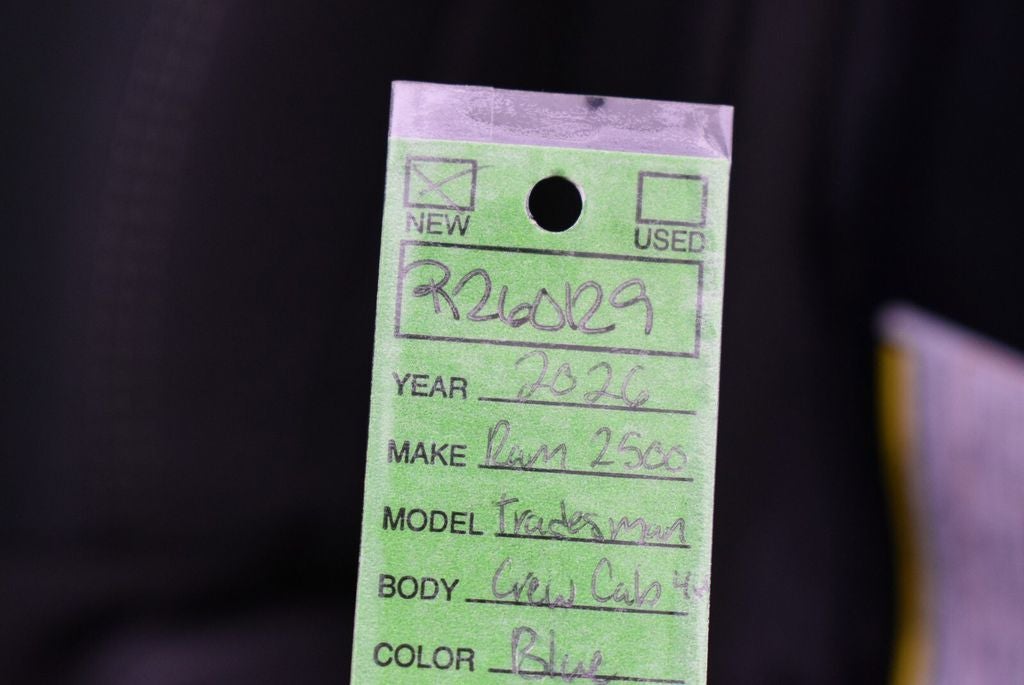 2026 RAM 2500 Tradesman