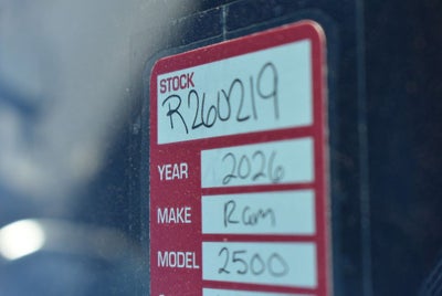 2026 RAM 2500 Big Horn
