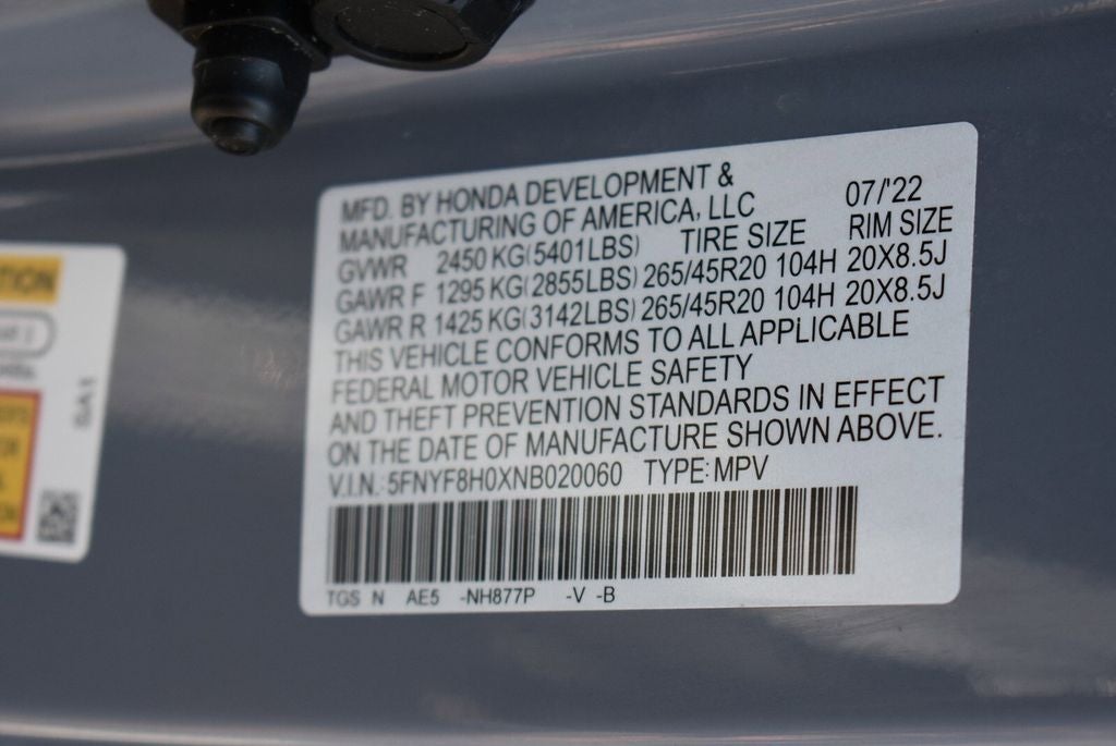 2022 Honda Passport Elite